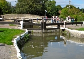Bradford on Avon Lock, Kennet & Avon Canal