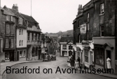Bradford on Avon’s Market Street in the early 1950s