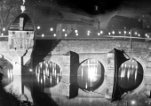 Town Bridge illuminated 1935