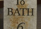Bath Road milestone