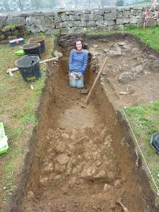 Laura in Trench 1