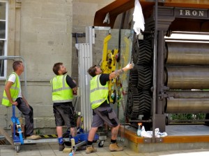 glazing the Iron Duke