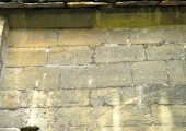 Tithe Barn, Barton Farm, masons' marks