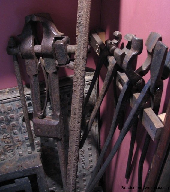 blacksmith's tools, museum