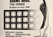 Adams Brothers forge advertisement