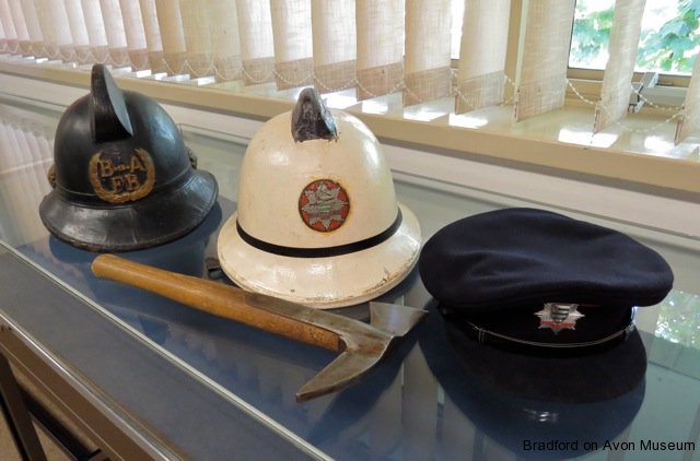 firemen's helmets