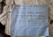 Henry Martin, ironfounder, Billhead
