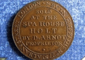 Holt Spa token, 1790s