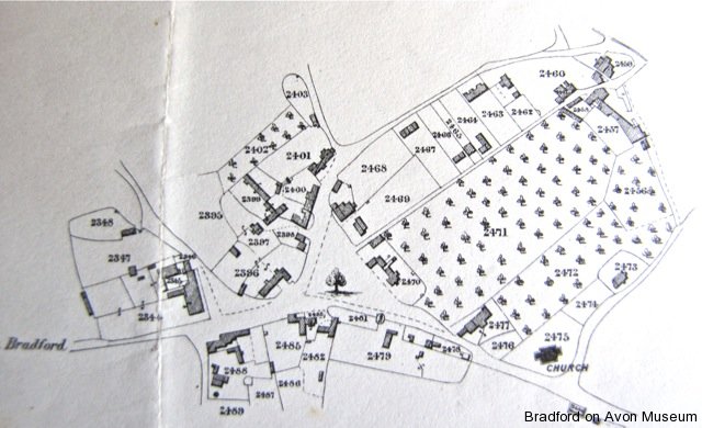 Holt on the 1841 Tithe Map