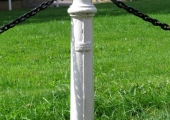 Henry Martin cast iron post, Ham Green, Holt