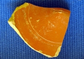 Samian ware with maker's stamp