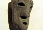 Roman clay head