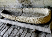 Roman sarcophagus, Tithe Barn