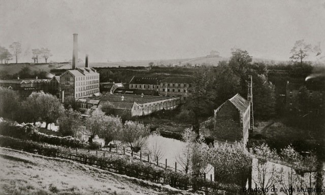 Sirdar Rubber factory, Greenland Mills in 1906