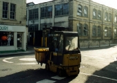 Avon forklift, Silver Street, 1990