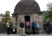 Visitors to the lock-up during Heritage Open Days
