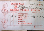Thomas Wilkins, coal merchant, Bradford on Avon