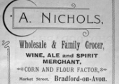 Nichols, grocer, Market Street, Bradford on Avon