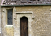 Westwood church chancel door