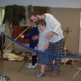 Iron age event activities July 2009