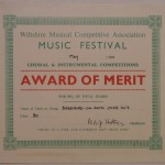Bradford Over-60s Choir award