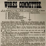 Spencer Moulton works committee poster