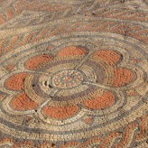 Mosaic central motif